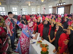 Serunya Ibu-ibu Klaten Adu Kreasi Gizi Isi Piringku