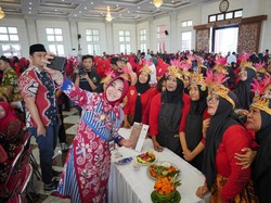 Serunya Ibu-ibu Klaten Adu Kreasi Gizi Isi Piringku