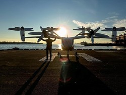 Taksi Terbang IKN Bakal Diuji Coba di Bandara Samarinda