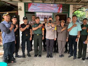 Polisi Hidupkan Satkamling Cegah Kriminal Jelang Tahun Baru-Pemilu di Jaksel