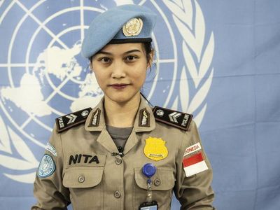 Potret Briptu Renita Rismayanti, Peraih Polwan Terbaik PBB 2023