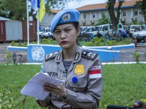 Tantangan Brigadir Renita saat Bertugas di Misi PBB Afrika Tengah Tantangan Brigadir Renita saat Bertugas di Misi PBB Afrika Tengah