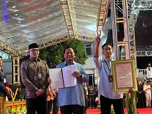 Hashtag #2 di Postingan Prabowo Usai Pengundian Nomor Urut