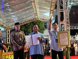 Hashtag #2 di Postingan Prabowo Usai Pengundian Nomor Urut