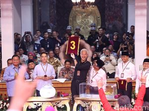 Semringah Ganjar-Mahfud Dapat Nomor Urut 3 di Pilpres 2024