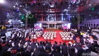 Suasana Terkini di KPU Jelang Pengundian Nomor Urut Pilpres