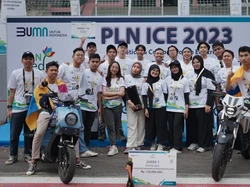 Motor Listrik Unair Sabet Juara Satu di Kompetisi Inovasi Nasional PLN ICE 2023