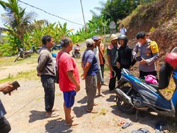 Motor Masuk Jurang gegara Rem Blong di Karangasem, Dua Orang Tewas