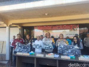 Polisi Gagalkan Peredaran 50 Kg Sabu dari Malaysia, 2 Pelaku Ditangkap