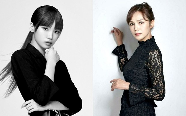 Chaewon LE SSERAFIM dan Lee Ran Hee/ Foto: instagram.com/_chaechae_1, soompi.com