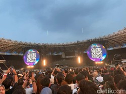 Penampakan Panggung Konser Coldplay Jakarta dari Area Festival