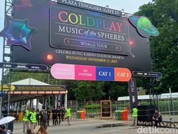Konser Coldplay di Jakarta, Sinyal Telkomsel, Indosat, Smartfren, XL Aman?