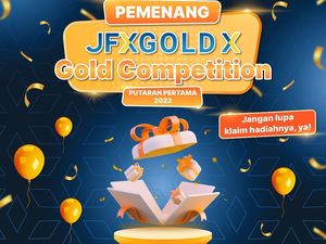 JFXGOLD X Gold Competition Resmi Umumkan Pemenang Putaran Pertama