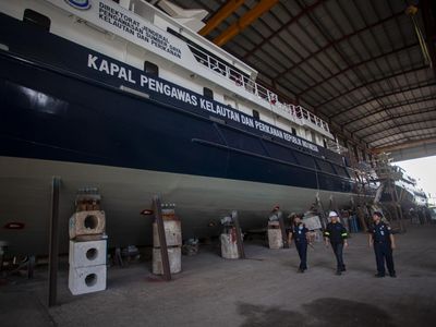 Potret Dua Kapal Pengawas Perikanan KKP yang Dibangun di Batam