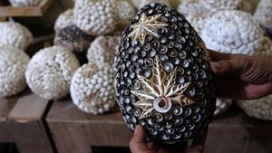 Kerajinan Limbah Kerang Asal Bali Tembus Pasar Luar Negeri