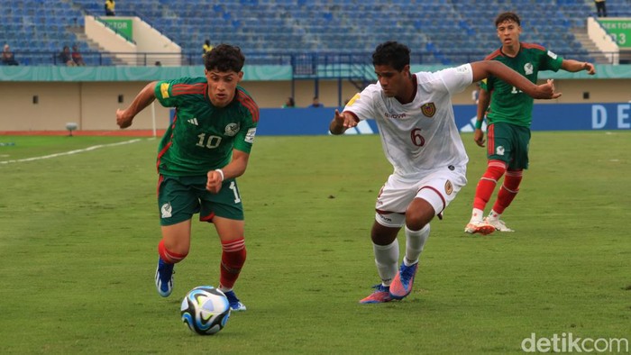 Piala Dunia U-17 antara Meksiko vs Venezuela.
