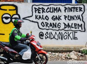 Mural Kritik Sosial di Tembok Jaksel