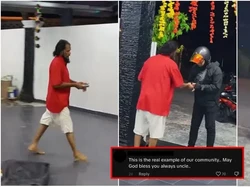 Salah Alamat Saat Antar Makanan, Ojol Ini Justru Terima Hadiah