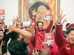 PDIP Surabaya Tancap Gas Kampanyekan Ganjar-Mahfud Nomor Urut 3 ke Warga