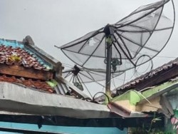 Angin Puting Beliung di Pejagoan Kebumen, Belasan Rumah Rusak