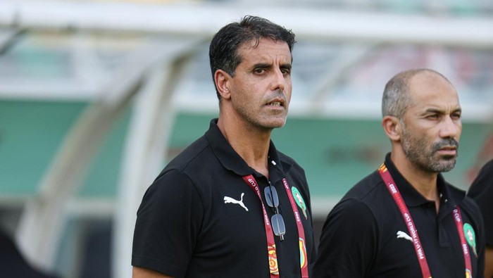Pelatih Timnas Maroko U-17, Said Chiba.
