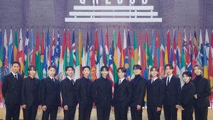 Potret Gagah SEVENTEEN di UNESCO Youth Forum Prancis