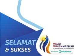 35+ Twibbon Milad Muhammadiyah 2023, Bagikan di Media Sosialmu