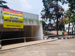 Alun-alun Cimahi Jadi Kawasan Bebas Parkir Kendaraan Pengunjung