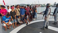 Bakamla RI Gagalkan Penyelundupan TKI Ilegal ke Malaysia