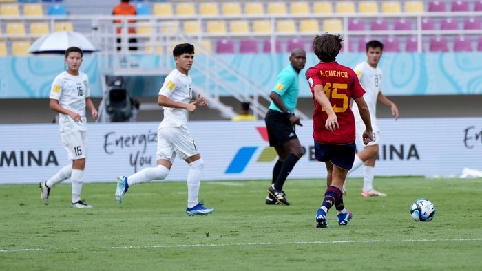 Berbagi Poin, Uzbekistan Vs Spanyol Tuntas 2-2