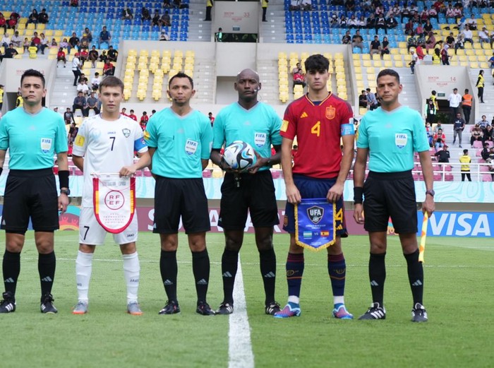 Berbagi Poin, Uzbekistan Vs Spanyol Tuntas 2-2