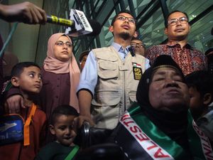 Dievakuasi dari Gaza, Muhammad Husein Tiba di Indonesia