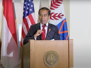 Peserta Kuliah Umum Stanford Riuh Saat Jokowi Cerita Pakai Dasi Merah Peserta Kuliah Umum Stanford Riuh Saat Jokowi Cerita Pakai Dasi Merah