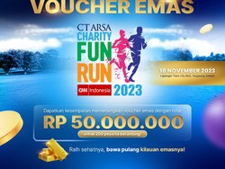 CT Arsa Charity Fun Run 2023 Bertabur Emas