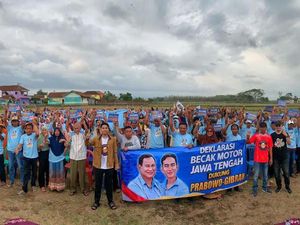 Paguyuban Becak Motor di Jateng Dukung Prabowo-Gibran pada Pilpres 2024