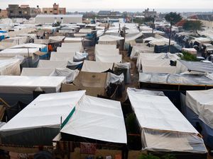 Potret Tenda Pengungsian Warga Gaza di Khan Younis