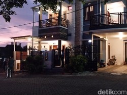 Situasi di Rumah Duka Awak Pesawat TNI AU Super Tucano di Malang