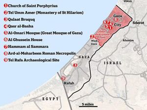 Situs Arkeologi di Gaza Terancam Punah Akibat Gempuran Israel