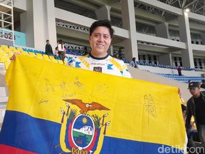 Pertama Sambangi Solo, Suporter Ekuador dan Panama Puji Stadion Manahan