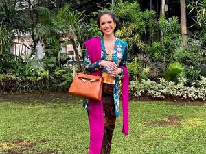 Ayu Tenan, Gaya Bunga Citra Lestari Berkebaya Klasik Jadi Bridesmaid