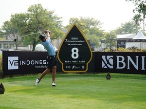 BNI Indonesian Masters Berlangsung Ketat, Pegolf India Pimpin Posisi