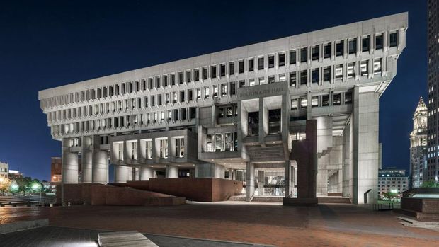 Boston City Hall di Massachusetts/Dezeen