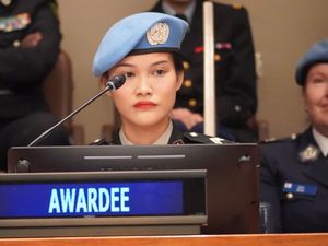 Sekjen PBB Puji Briptu Renita Peraih Polisi Wanita Terbaik Tahun 2023