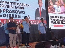 Gibran ke Pendukung di Jambi: Ada Fitnah, Bawa Santuy Aja!