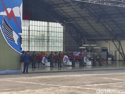 4 Jenazah Awak Super Tucano Jatuh di Pasuruan Disalati di Lanud Abd Saleh