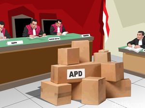 Makin Kusut Korupsi Baju Hazmat