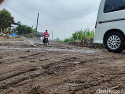 Ternyata Ada Warga Masuk RS gegara Jatuh di Jalan Rusak Pagerjurang Gunungkidul