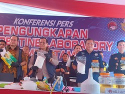 Satgas Antinarkoba Polri Gerebek Lab Narkoba di Tangerang, 2 WNA Ditangkap