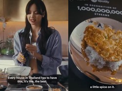 Lisa BLACKPINK Sajikan Omelet Favoritnya di Piring Spotify
