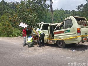 Minibus Maut Tewaskan 6 Orang, Polisi Duga Ada Kelalaian Sopir